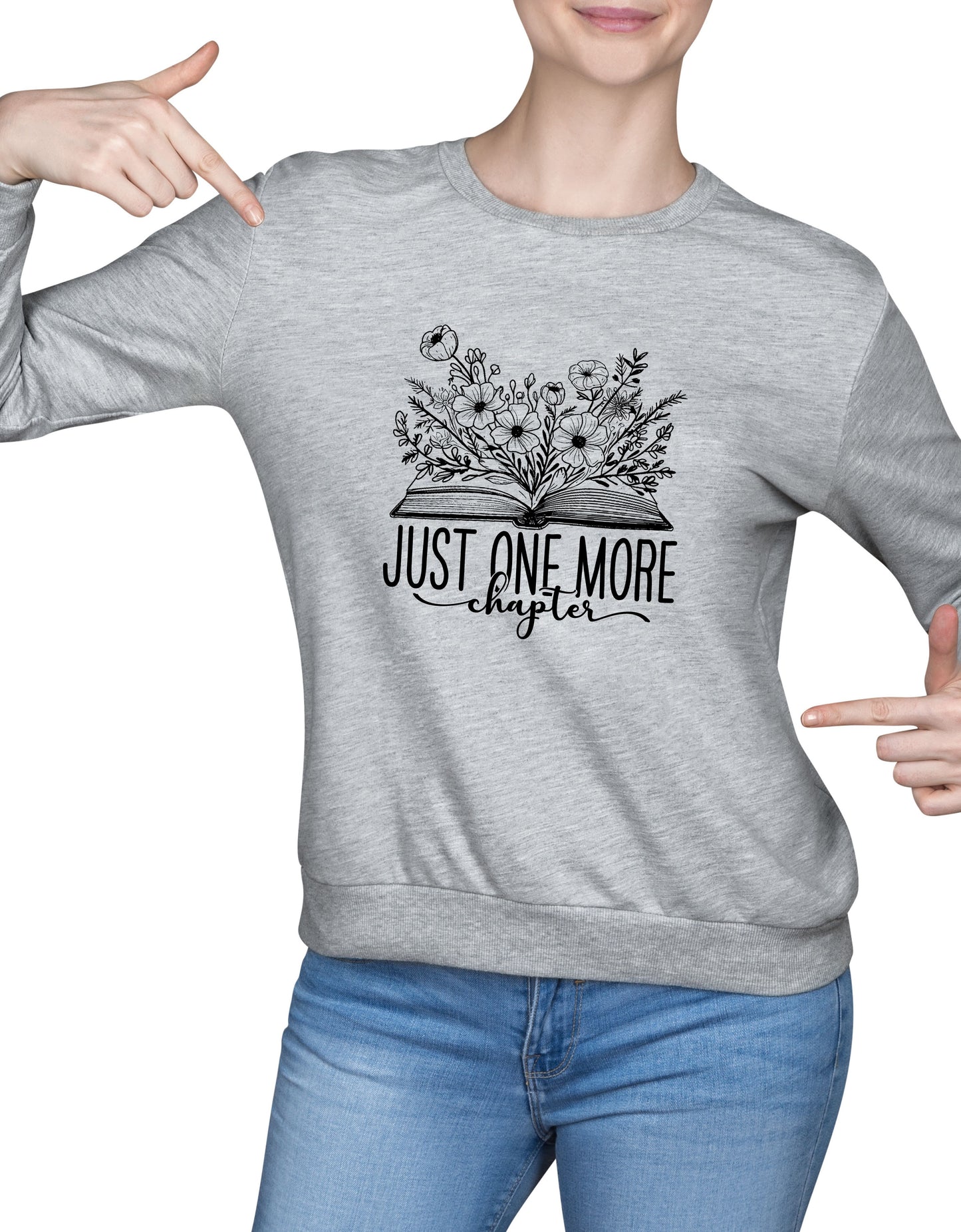 Personalised Just one more chapter sweatshirt, book lover sweatshirt, bookish, book lover gift, booktrovert’s present, gift for her, reader’s gift, birthday present, Mother’s Day gift, present for friends