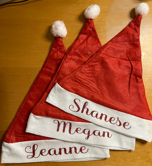 Personalised Santa Hat