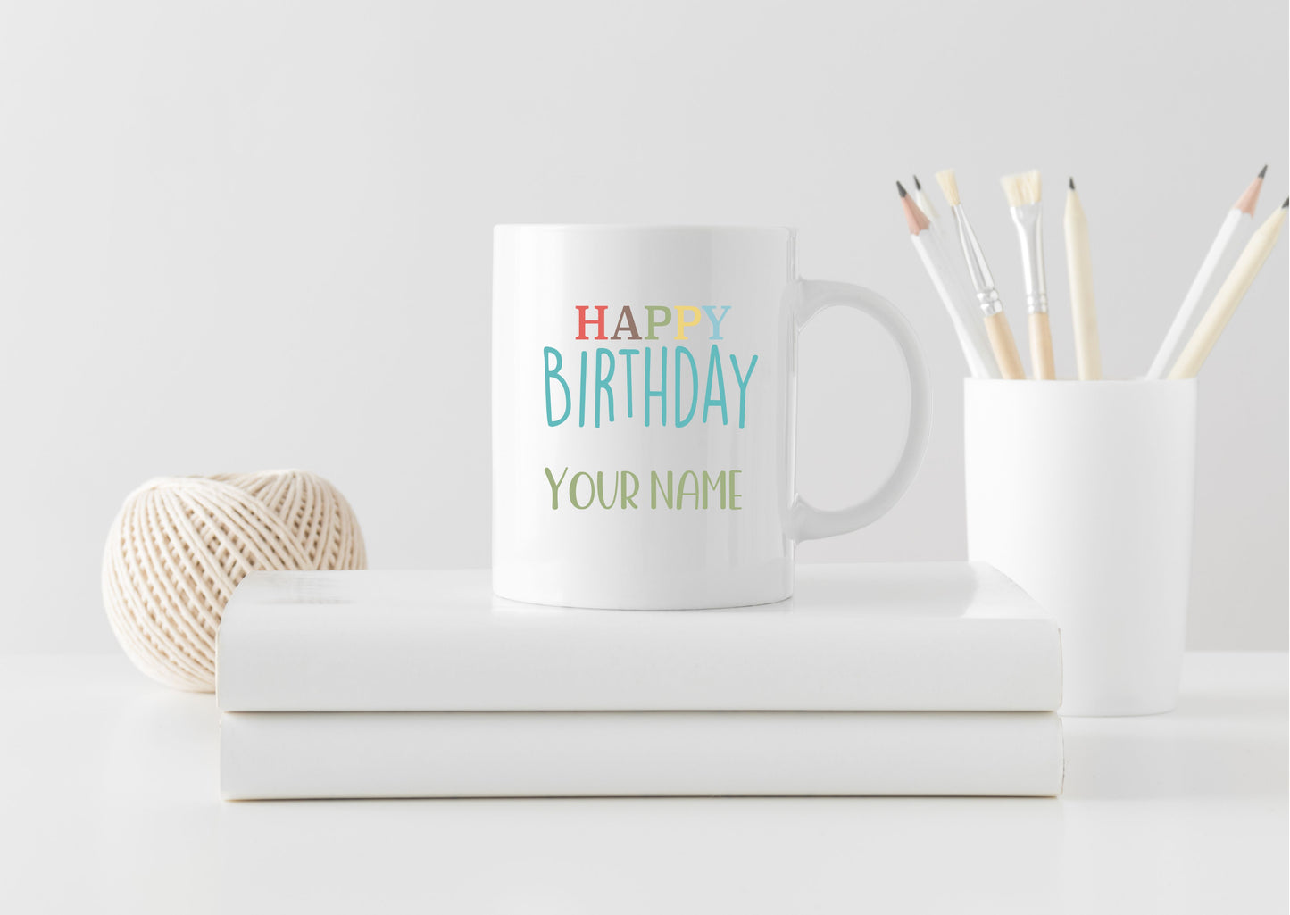 Personalised birthday mug for boys aged 3 to 10 years