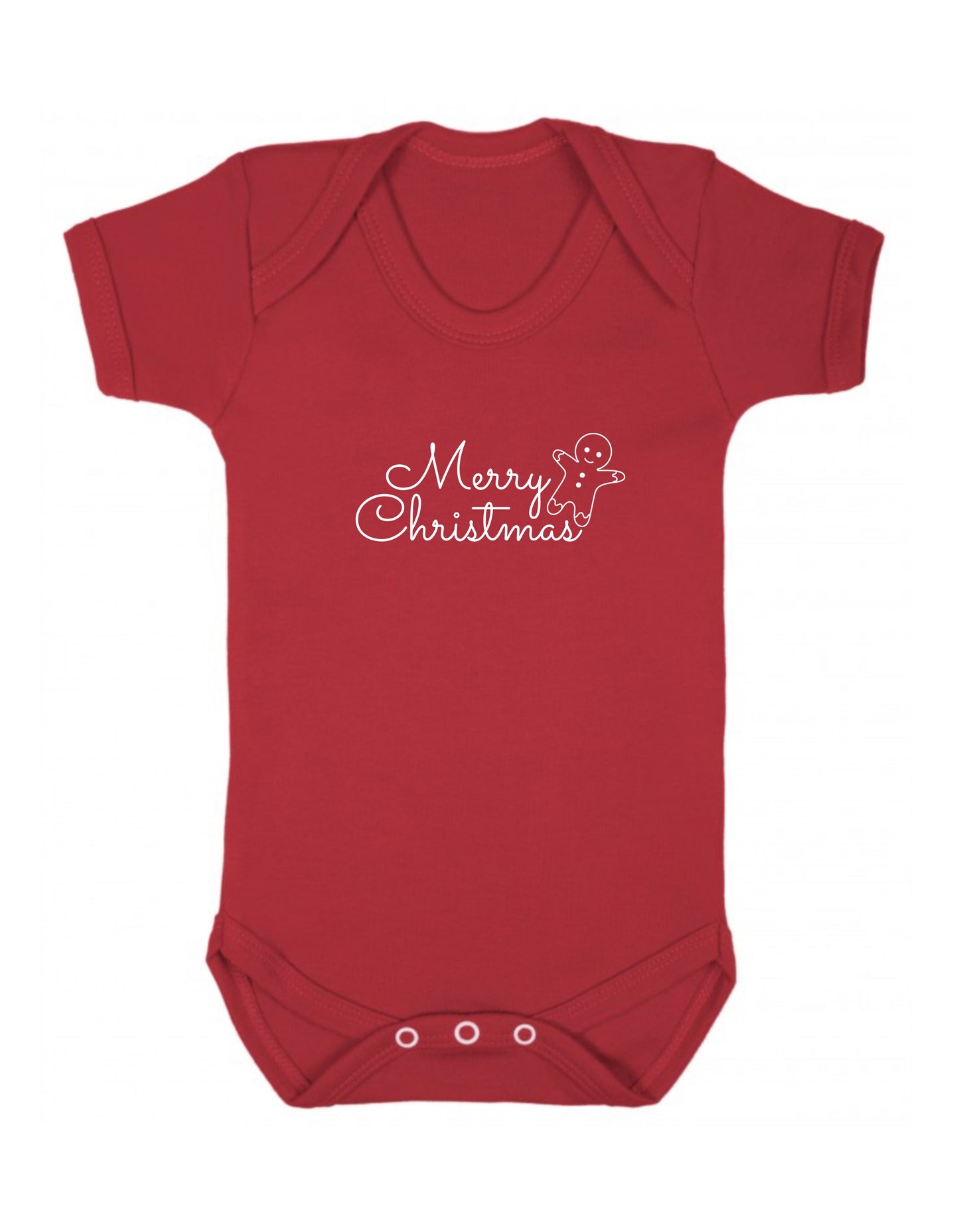 Cute Personalised Christmas baby suit in various colours