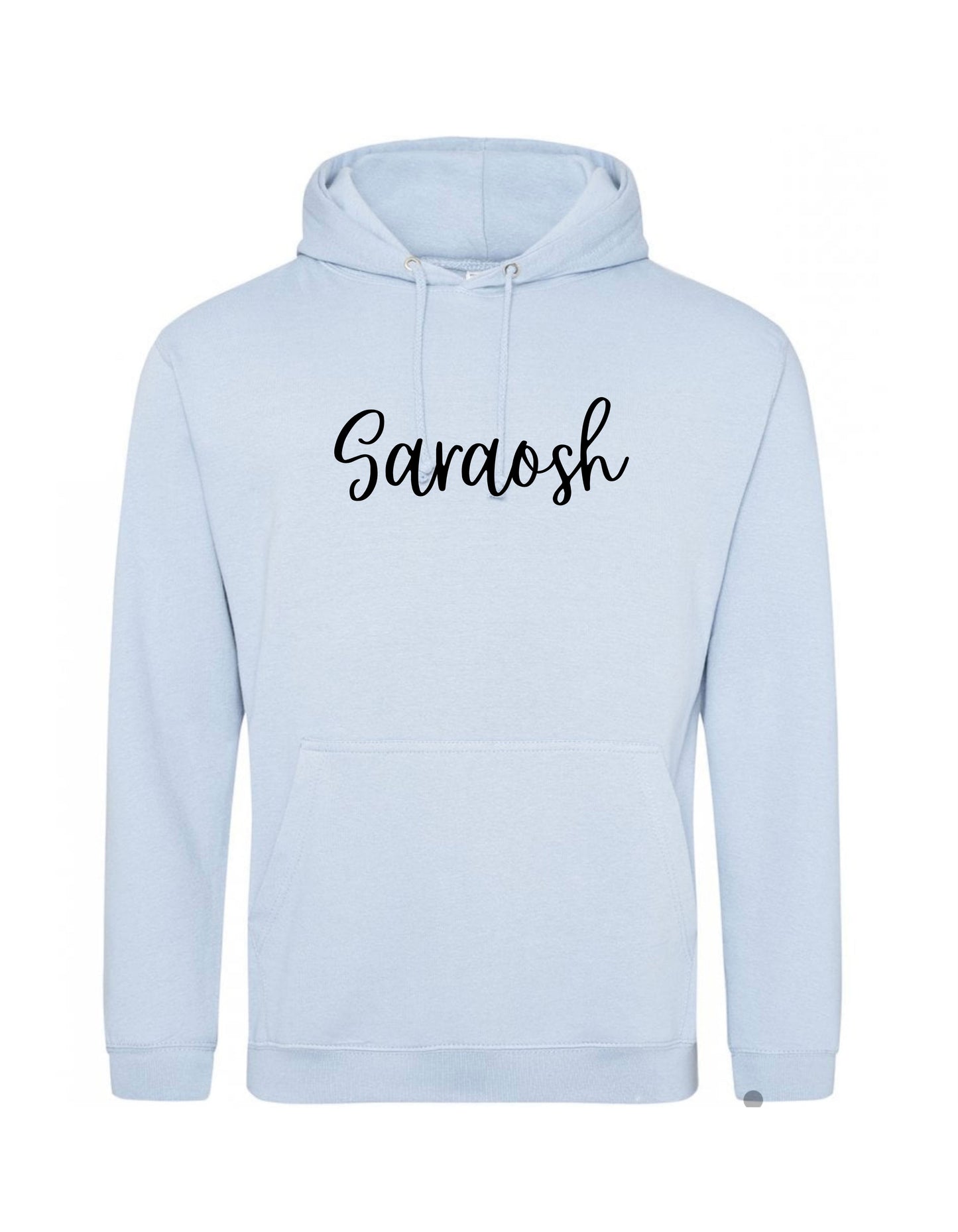 Personalised Adults hoodies in various colours